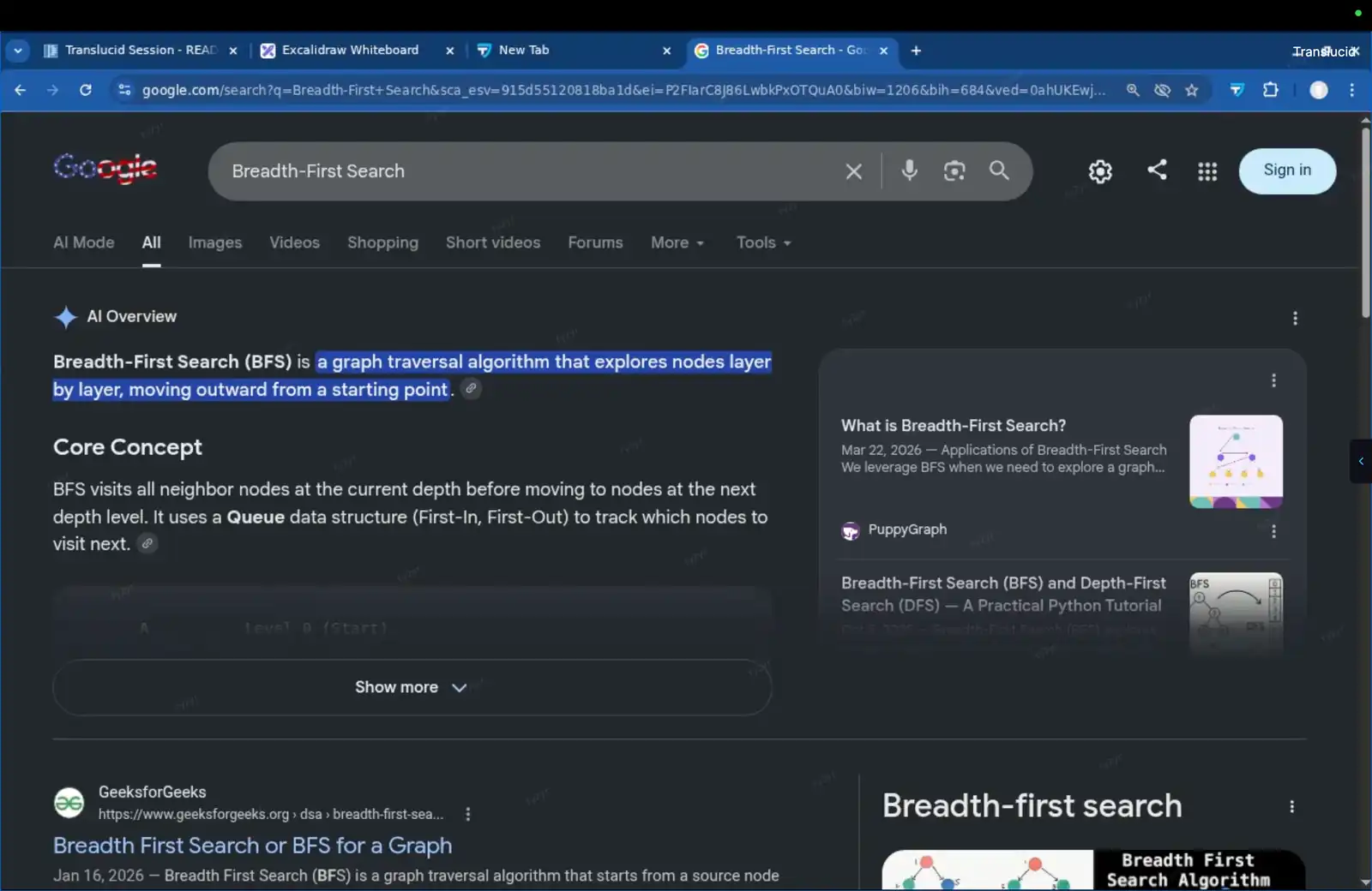 CS Academy Graph Editor — undirected graph visualization