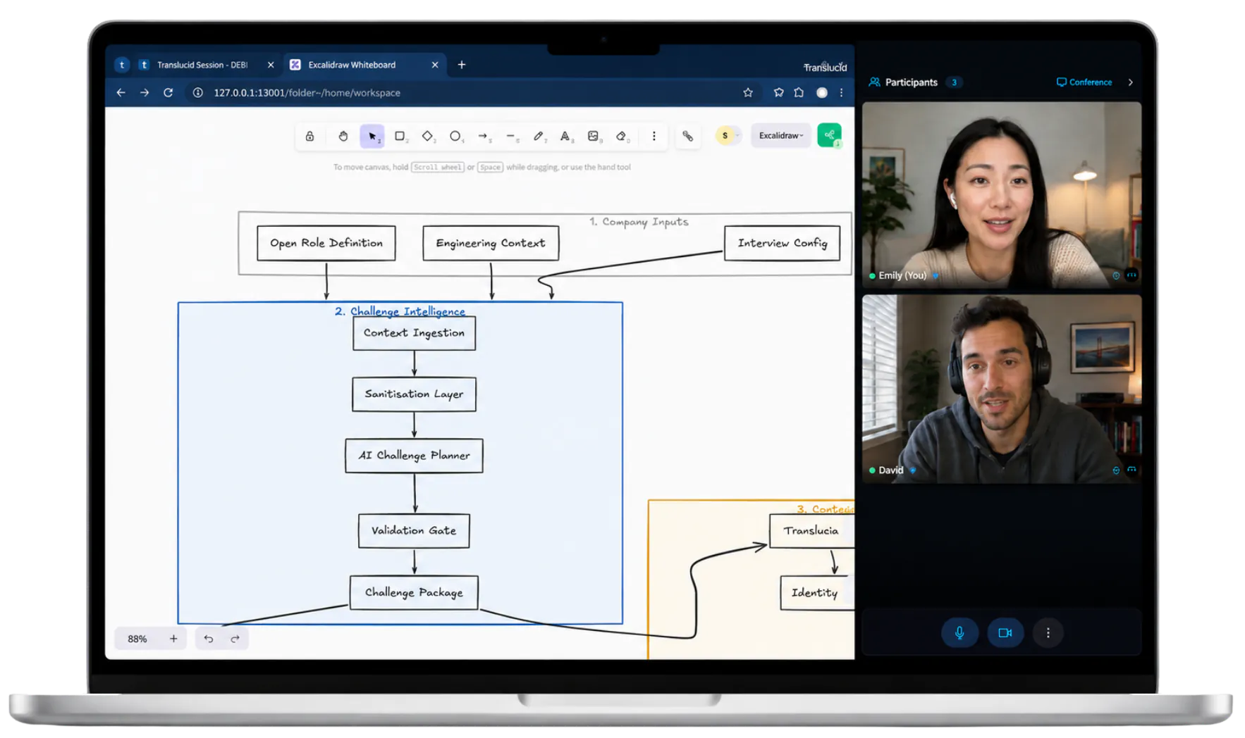 Qube whiteboard demo